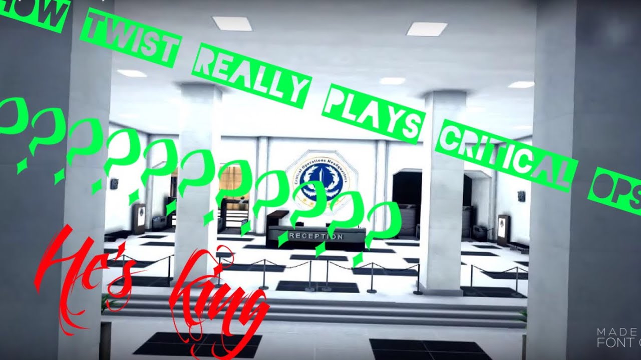 How Twist Really Plays Critical Ops YouTube