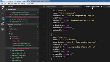 Angular 8 and Spring Boot Part 15   Create a new book list component and display the book images 202
