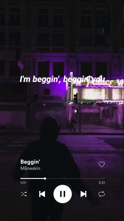 Beggin - Maneskin | Short Lyric Edit 🎧💫❤️ #shorts