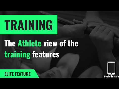 Athlete's POV of a Workout Inside the VNN Team App