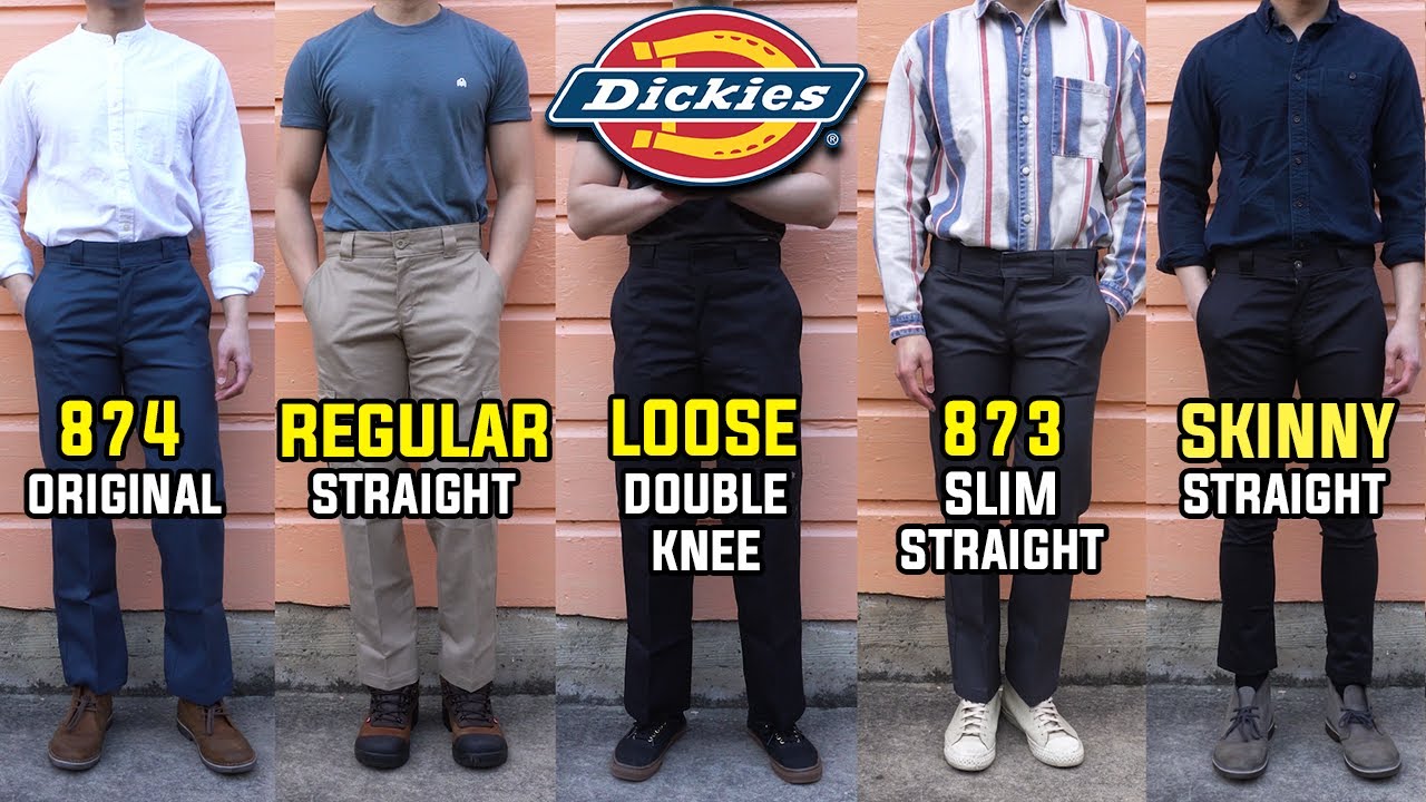  Update COMPLETE Guide To Dickies Work Pants! | Which Fit Is Best? (874, 873, Double Knee, Cargo, Skinny)