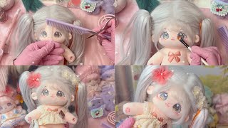 [July's Grocery] Play with me!| Cotton Doll Transformation