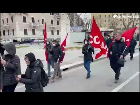 2 marzo 2022 - Graduatoria Oss e assunzioni in Sanitaservice, sit-in a Bari