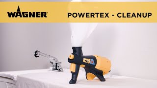 Wagner PowerTex Texture Sprayer Cleanup