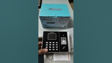 Realtime biometric attendance machine wifi model RS9w built in battery backup #essl #cpplus #biomax