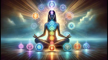 ALL 7 Chakras In One Meditation "SPIRITUAL POWER" - Tibetan Bowls - Brainwave Entrainment