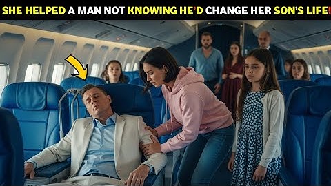 CEO-ul s-a prăbușit în avion. O femeie singură a fost ajutată, fără să știe că va schimba viața fiului ei pentru totdeauna