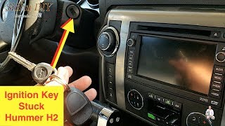 How To Remove Stuck Key From Ignition | HUMMER H2 Key Got Stuck In Ignition