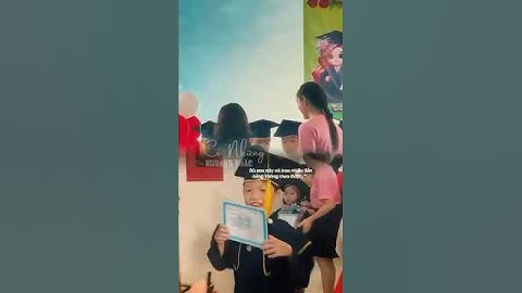 Kỷ niệm Amun tốt nghiệp mầm non vào tháng 05 năm 2025