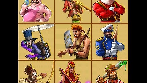 Rail Rush Worlds - All Seasonal/World Heroes and Abilities