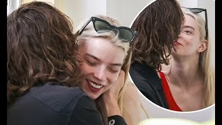 Anya Taylor-Joy and Husband Malcolm McRae Kisses and Packs On The PDA While On a Romantic Lunch Date