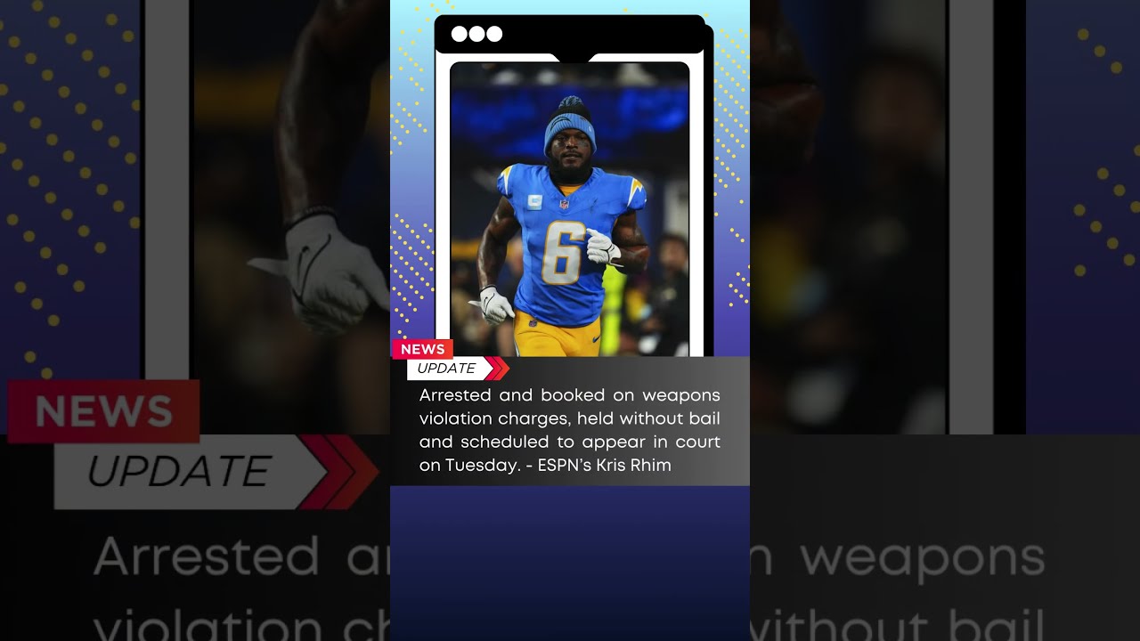 Update On Chargers LB Denzel Perryman Per ESPN Reporter Kris Rhim