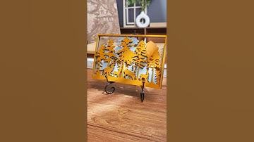 Laser Cutting a Forest Multi-Layer Art with NEJE Cutter