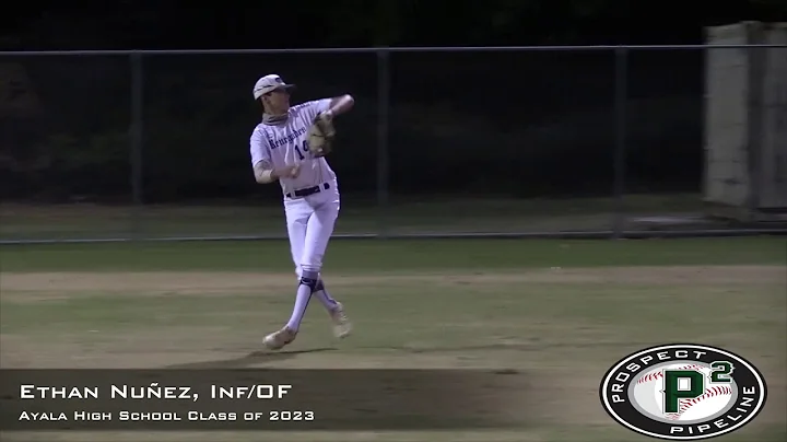 Ethan Nuez Prospect Video, Inf OF, Ayala High Scho...