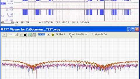Spectrum Viewer for WinDaq Waveform Browswer
