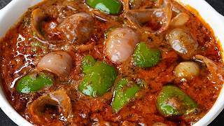 शिमला मिर्च की ऐसी जबरदस्त सब्ज़ी , रोटी मिले तो 4 खाजाओगे , Onion Capsicum Masala Recipe screenshot 5