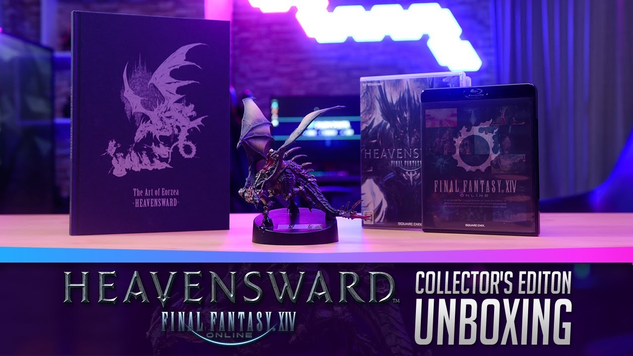 FFXIV HEAVENSWARD コレクターズエディション フィギュア FINAL FANTASY XIV: Heavensward Collector's Edition release