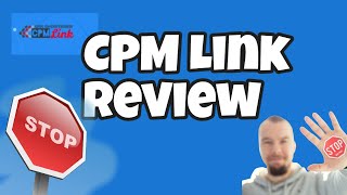 CPM Link Review - 🛑 Not A Good Idea At All Guys 🛑 Honest Review Of CPM Link