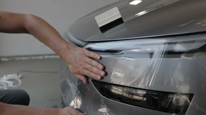 Model Y Juniper Front Bumper Paint Protection Film - PPF Installation