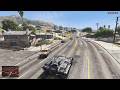 GTA 5 Los Santos Future Super Tank Rampage Epic 10 Star Escape RDE 4 1 4 