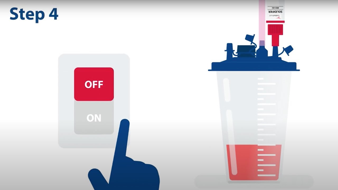 Cardinal Solidifier Cardinal Health™ Solidifiers with EZ-Cap - YouTube