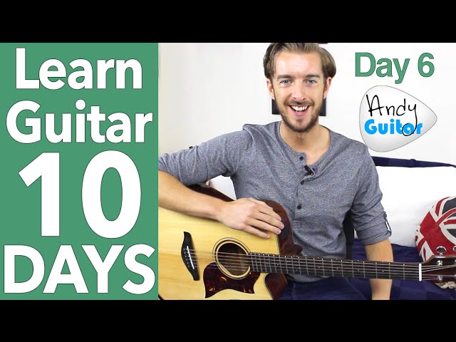 Guitar Lesson 6 - EASY Fingerstyle u0026 Minor Chords - Ain't no sunshine Tutorial class=