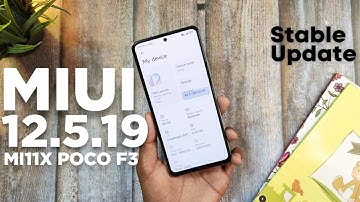 Official MIUI 12.5.19 Stable Update For Mi11X Poco F3 | MIUI 13 System Apps | Xiaomi EU ROM