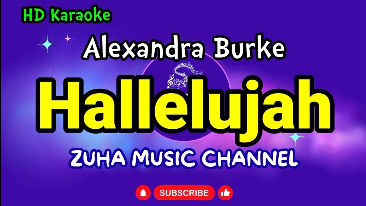 Hallelujah Alexandra Burke ZMC Karaoke Chords Chordify