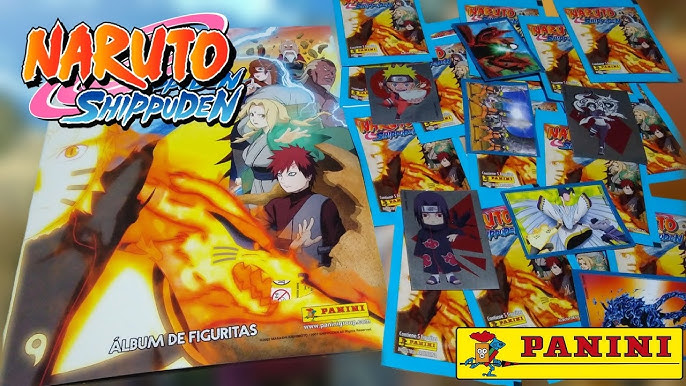 Álbum de Figurinhas Naruto Shippuden NAS BANCAS!!