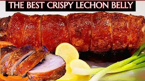 Simply Way to Cook Cebu Lechon Belly | Roasted Pork Lechon Belly | Roast Pork in Oven
