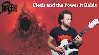 Flesh and the Power It Holds - Death guitar cover | B.C. Rich Mockingbird