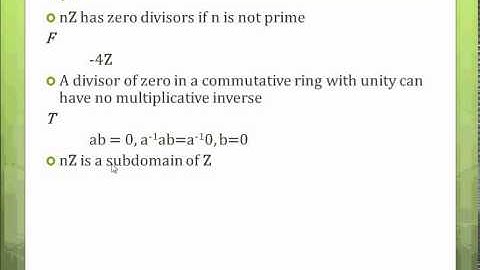 Modern Algebra (Abstract Algebra) Made Easy - Part 11 - Integral Domains