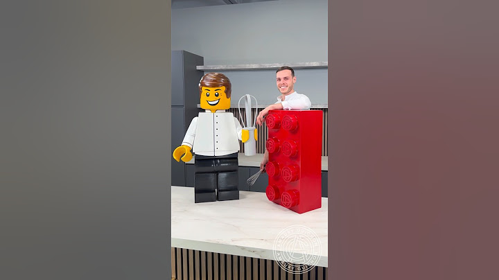 Chocolate Lego Chef!👨‍🍳 Perfect blend of my two childhood loves Lego and chocolate! #amauryguichon