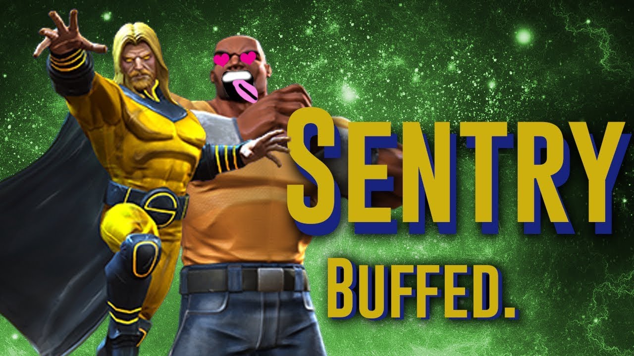 SENTRY BUFFED!!! The True Power of a Million Suns?? | Marvel Contest of ...
