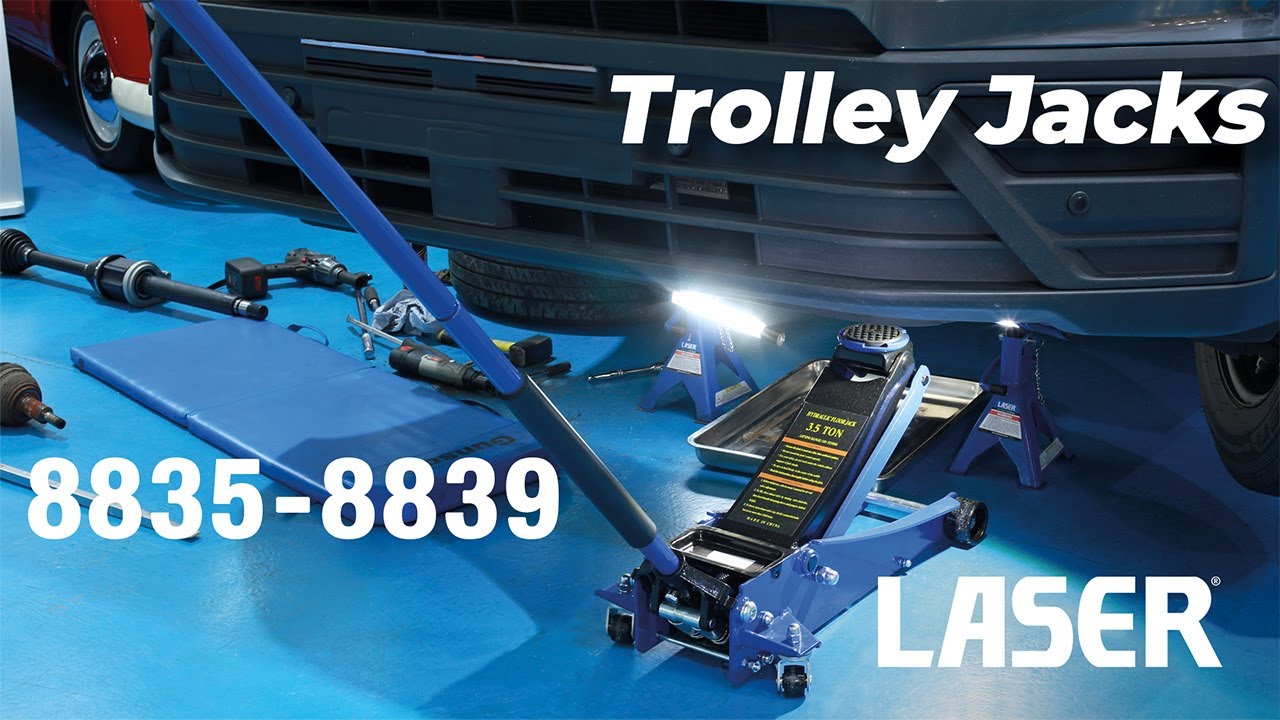 Trolley Jacks | 8835-8839 | Laser Tools | - YouTube