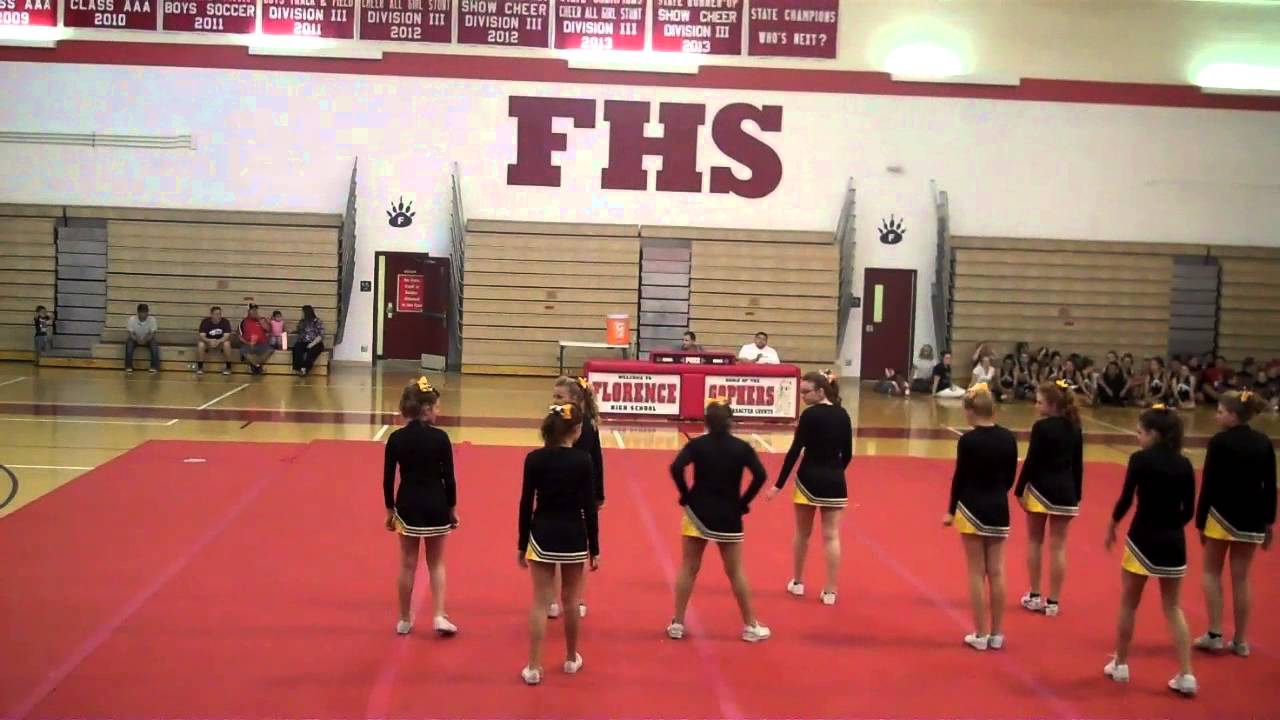 Florence District Cheer Competition Spring 2014