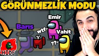 GÖRÜNMEZ OLUP HERKESİN İÇİNDE KILL ALIYORUM!!  AMONG US YENİ GÖRÜNMEZLİK MODU!! | Barış Can