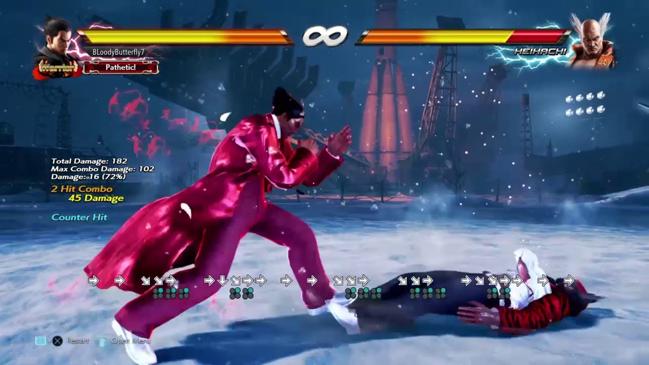 Practicing PEWGFs on Pad Tekken 7 YouTube