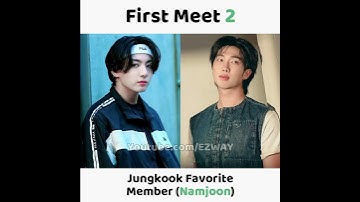BTS favoriete close leden van BTS wanneer ze elkaar voor het eerst ontmoeten dat weet je nog niet!