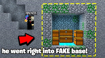 this Minecraft Base Will Fool 90% Of HACKERS..! (Owner Catching Hackers)