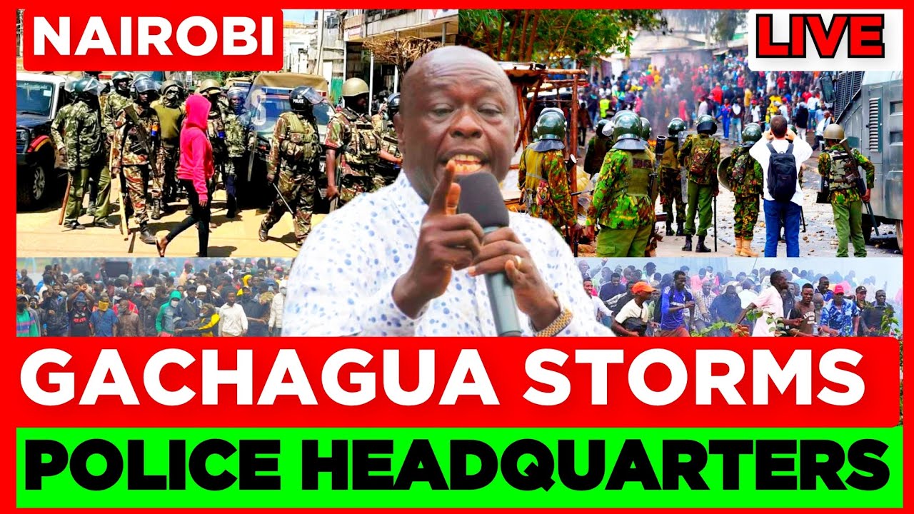 Ruto Taabani! Total Shutdown in Nairobi as Gachagua Storms Police Headquarters  Today