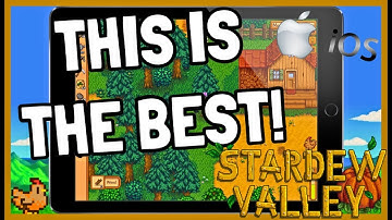 Playing Stardew Valley on MOBILE! (iOS) Walkthrough Gameplay (Full HD)