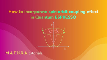 Mat3ra Tutorial: How to incorporate spin-orbit coupling in Quantum ESPRESSO