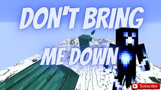 Minecraft - Don't Bring Me Down #shorts