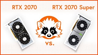 Nvidia GeForce RTX 2070 vs. RTX 2070 Super GPU Benchmark Comparison 2020