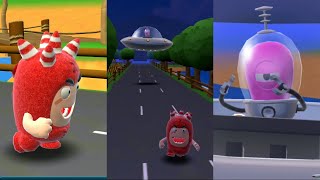Oddbods Turbo Run - Fuse no Turbo vs Alien BOSS Android, iOS Gameplay | Kick Tom