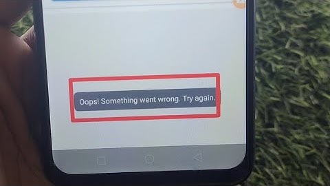 How to fix Oops! Something went wrong. Try again. problem solve in Makemy trip