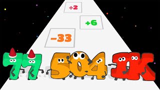 Numbers.io - Math Games (Number Race 3D) screenshot 1