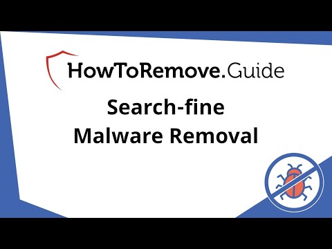 Search-fine Malware Removal