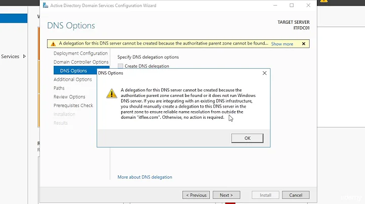 12 Adding the active directory domain services role in Windows Server 2016